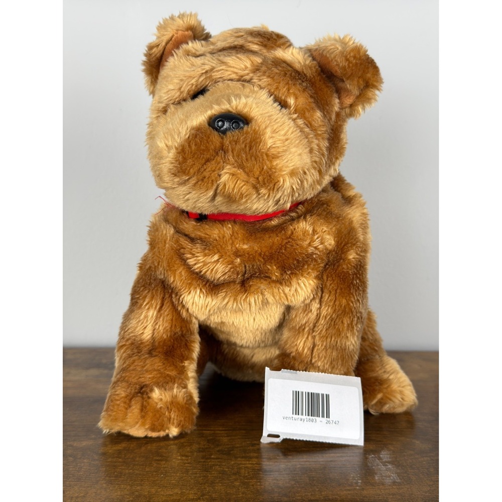 Ty Classic Shar Pei Bulldog Dog Plush Stuffed Animal Toy